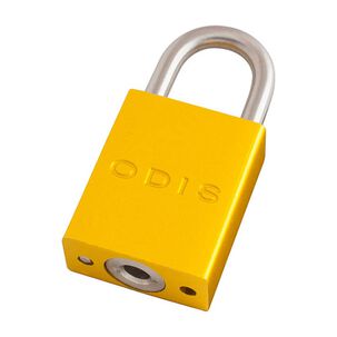 Candado Bloqueo Aluminio Odis 38mm - Dorado