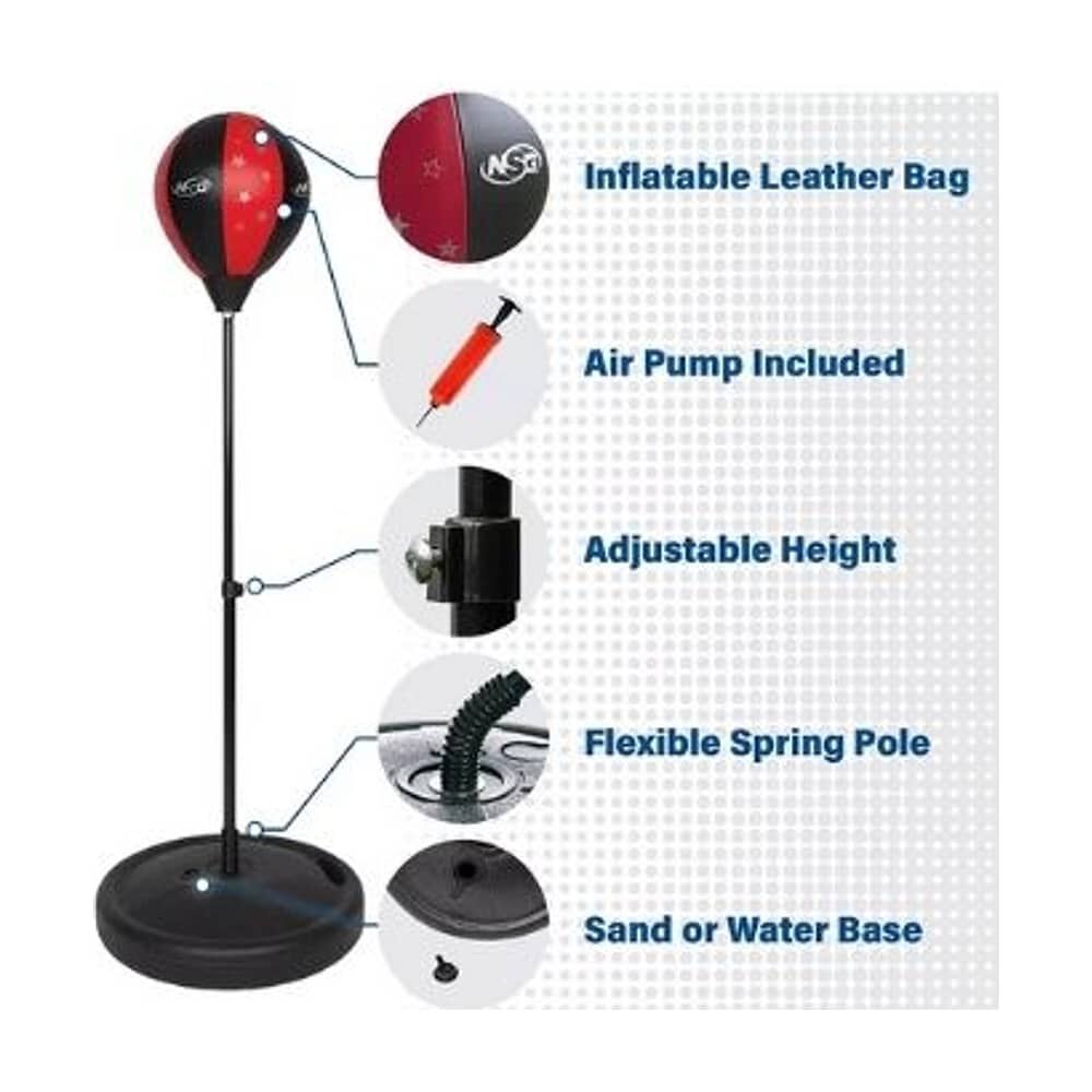 Set Boxeo Deportes, Rojo/negro Agregar A Favoritos image number 1.0