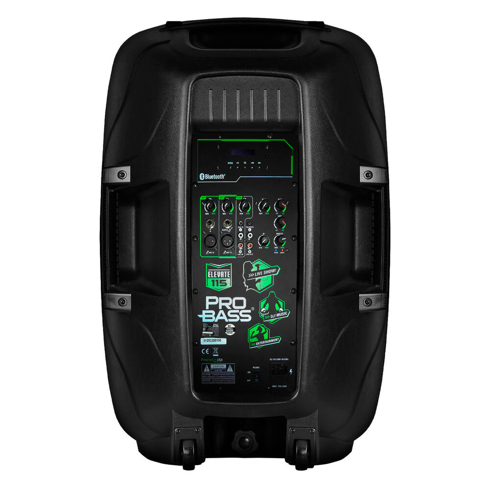 Parlante Activo Probass Elevate 115bt image number 1.0