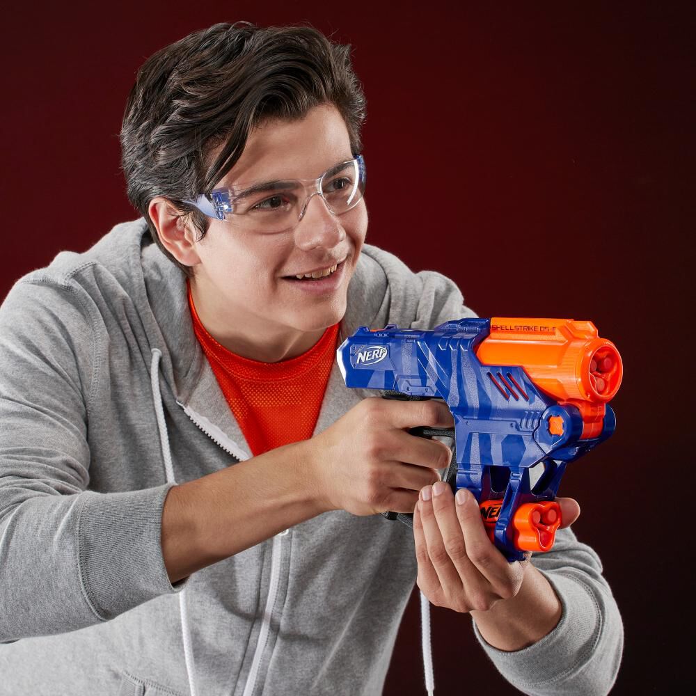 Lanzador De Dardos Nerf Elite Shellstrike Ds-6 image number 3.0