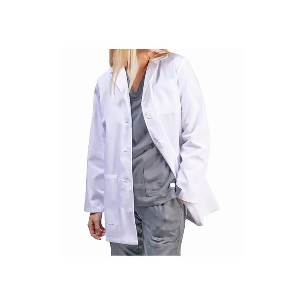 Delantal Cl&iacute;nico O M&eacute;dico Corto Mujer image number 0.0