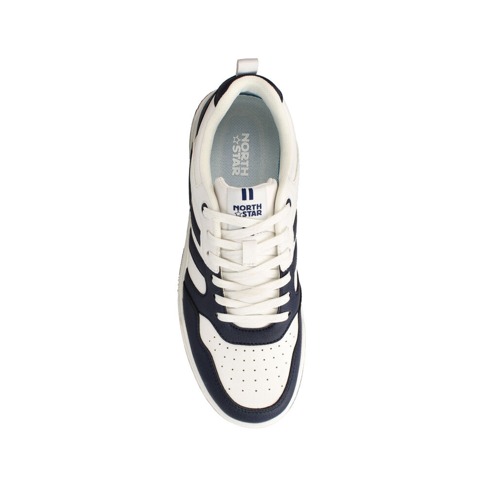 Zapatilla Hombre North Star Court 86 Blanco-azul image number 3.0