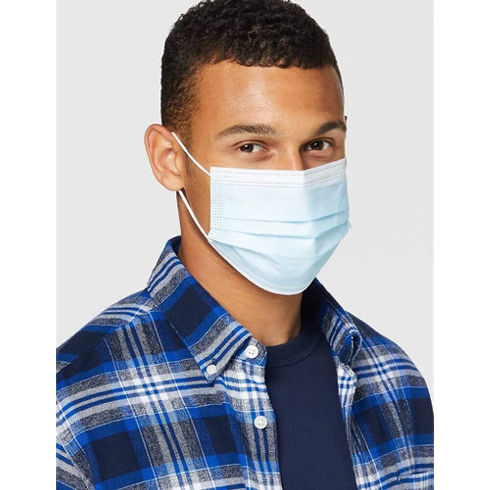 Mascarillas 3 Pliegues Caja 50 Unidades image number 4.0