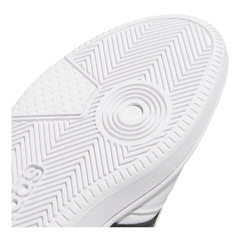 Zapatilla Basketball Unisex Adidas Hoops Mid Classic Blanco image number 7.0