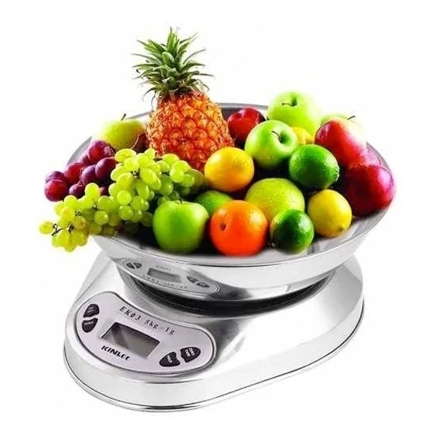 Balanza De Cocina Digital Acero Inoxidable 5kg 1gr image number 1.0