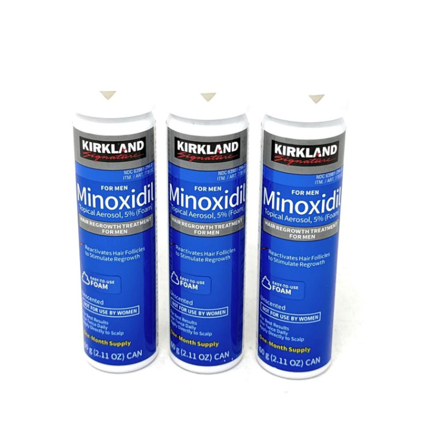 Minoxidil 5% Soluci&oacute;n T&oacute;pica Tratamiento Capilar Regenerativo 3 Unds image number 1.0