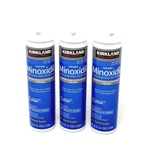 Minoxidil 5% Soluci&oacute;n T&oacute;pica Tratamiento Capilar Regenerativo 3 Unds