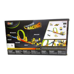 Juguete Pista De Carreras Con Obstaculos 1 Auto Infantil