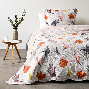 Quilt American Family By Cannon Aqua / 1.5 Plazas