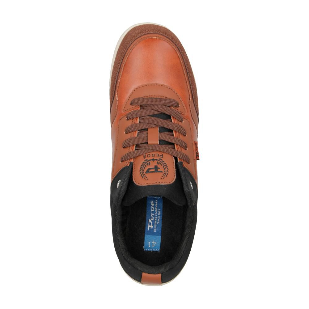 Zapatilla Urbana Hombre Peroe Brown image number 4.0