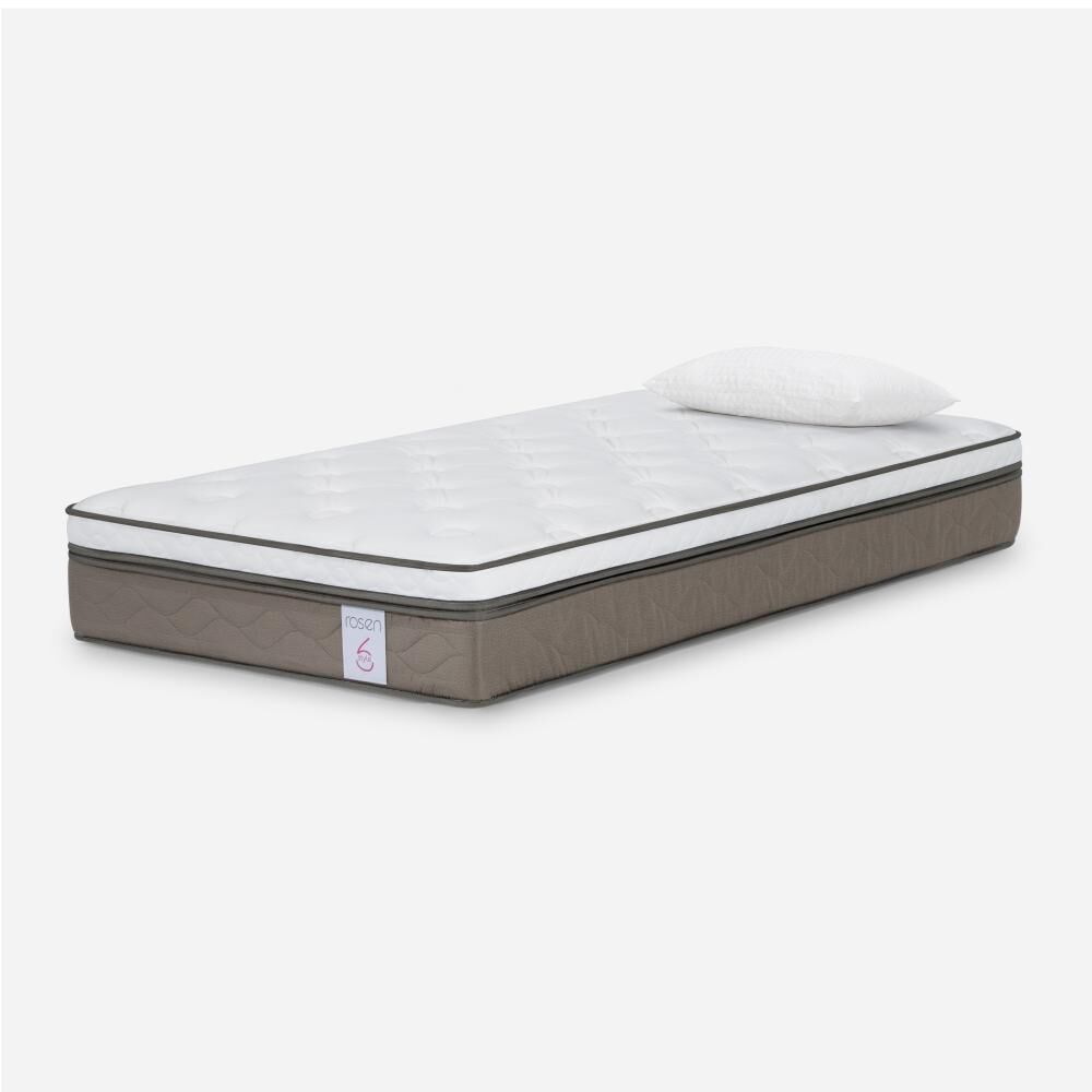 Colchon Rosen New Style 6 / 1.5 Plazas + Almohada image number 1.0