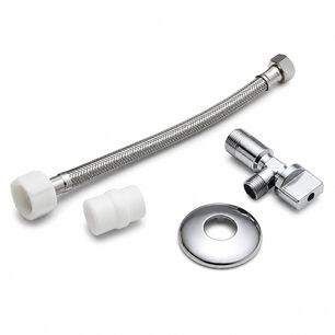 Llave Angular 1/2 Y Flexible Technoflex 1/2x15/16 De 35cm Stretto