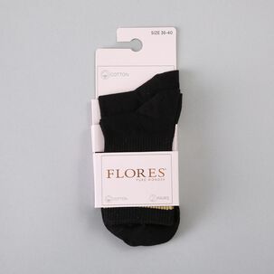 Calcetin Pack Rayas Flores Mujer 50796-2