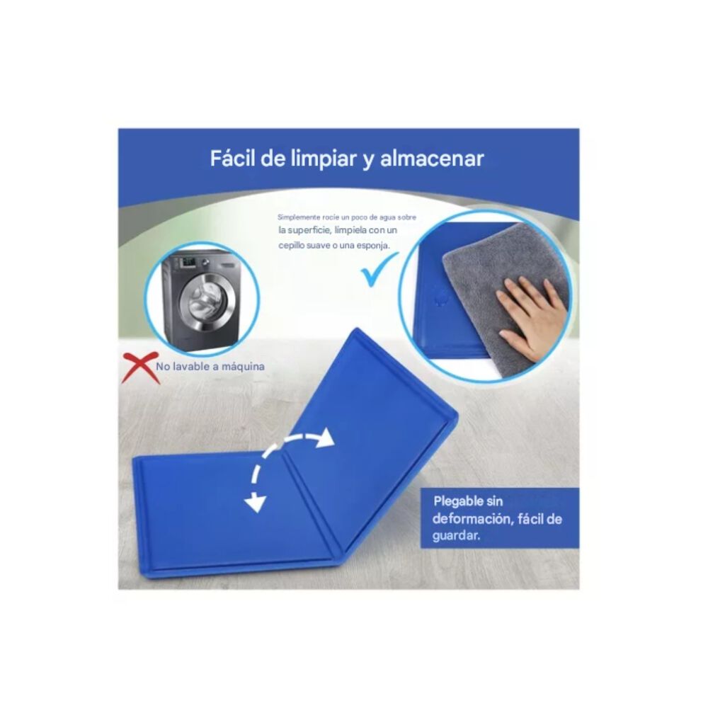 Manta Refrescante Cama Alfombra Almohadi Para Mascotas 40x50 image number 4.0