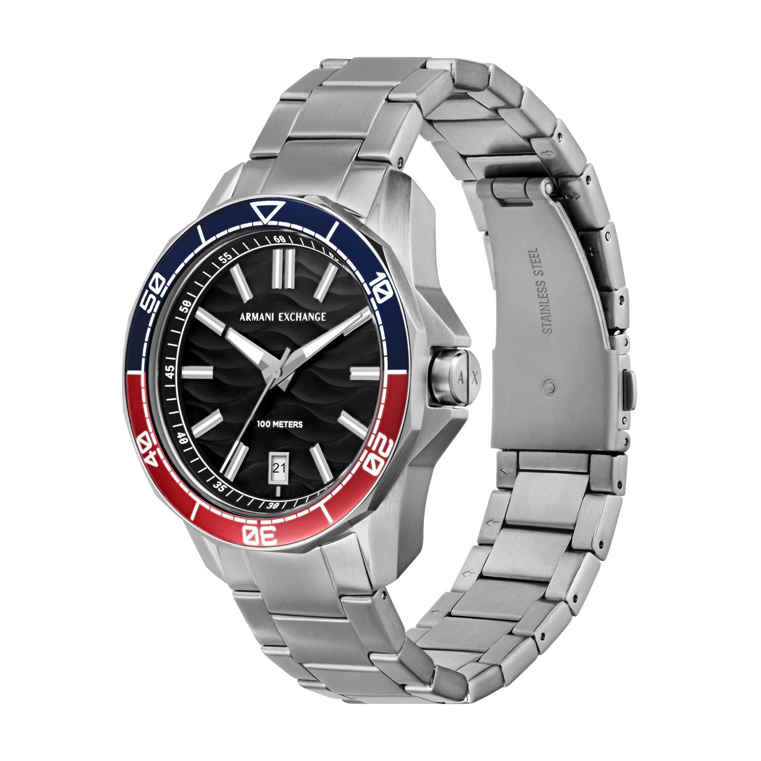 Reloj Armani Exchange Ax1955 Plateado Hombre image number 1.0