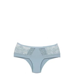 Bikini Microfibra Encaje Celeste 2rios