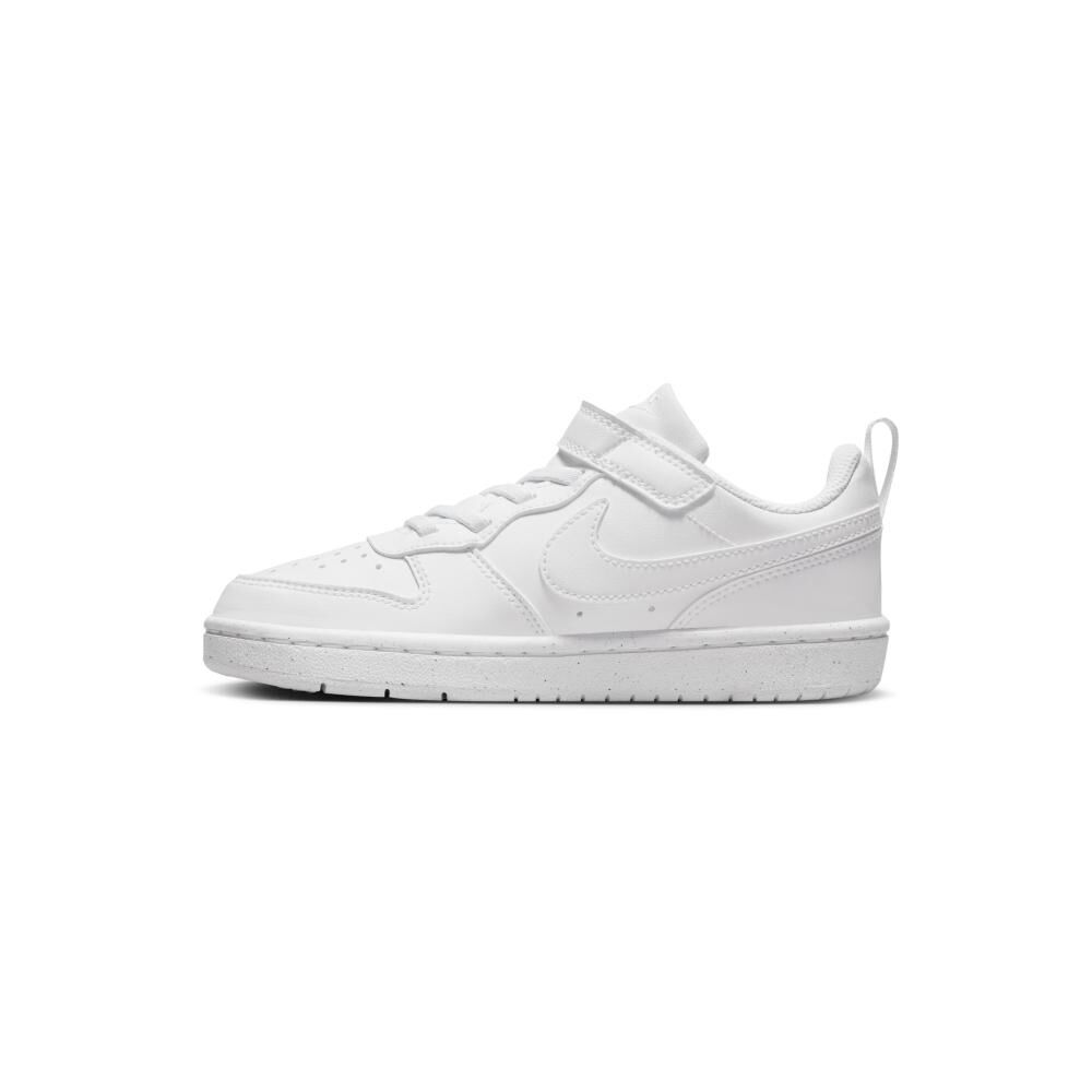 Zapatilla Urbana Unisex Nike Court Borough Low Recraft Blanco image number 2.0