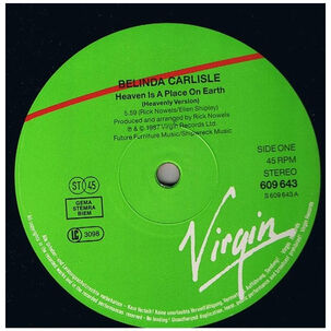 Belinda Carlisle - Heaven Is A Place On Earth | 12" Maxi Single Vinilo Usado