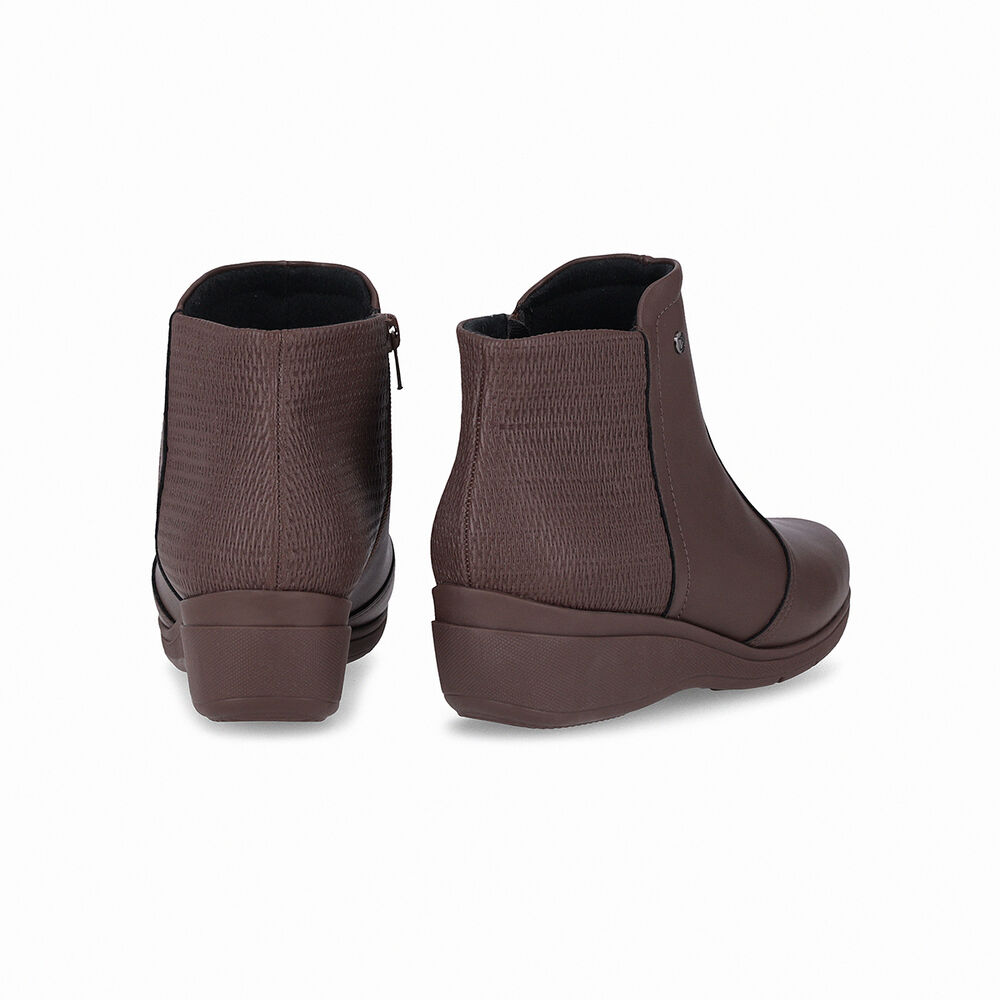 Bota Mujer Anabela Beth Chocolate Piccadilly image number 2.0