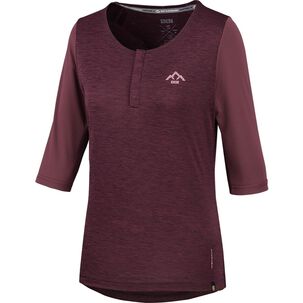 Polera Ixs Mujer Carve X Henley Raisin S