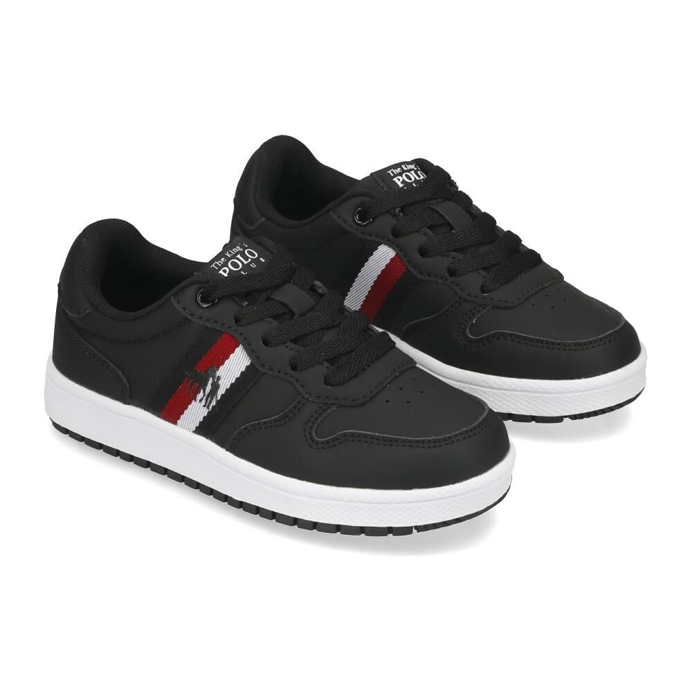 Zapatilla Urbana Niño The King's Polo Club Black image number 1.0