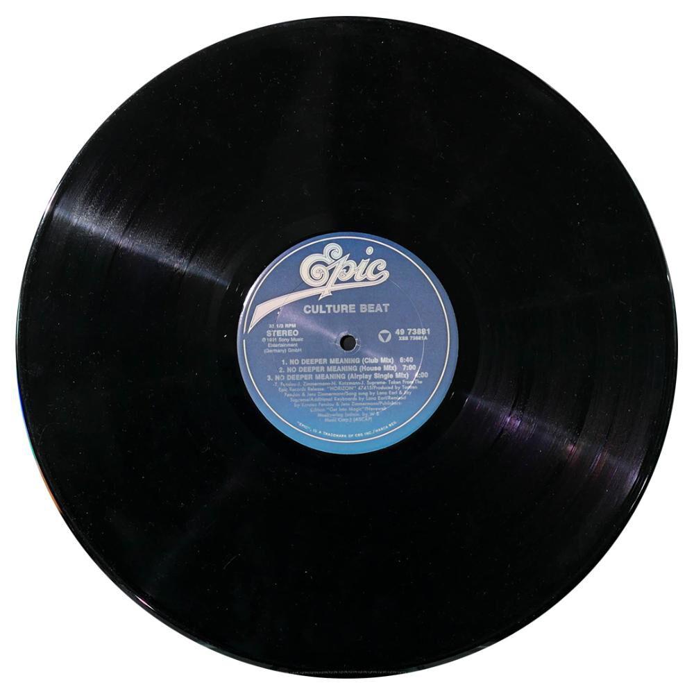 Culture Beat - No Deeper Meannig | 12" Maxi Single Usado image number 2.0