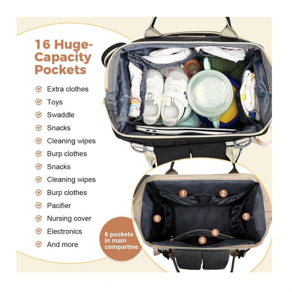 Pa&ntilde;alera Cambiador Para Beb&eacute;s Multifuncional image number 3.0