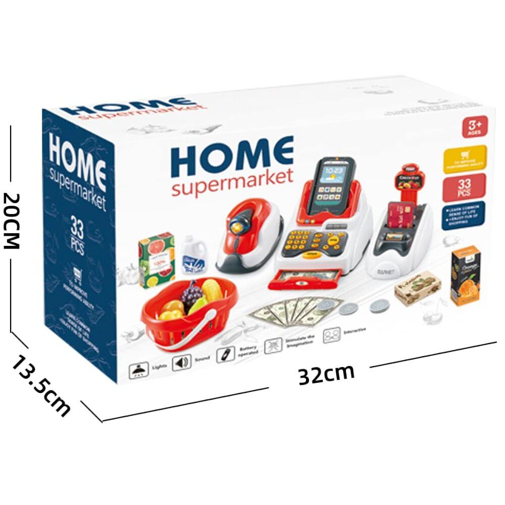 Juguete Infantil De Caja Registradora Para Niños 3 En 1 image number 1.0