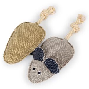 Juguete Peluche Con Sonido Raton Grande Para Mascotas