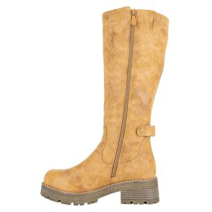 Bota Larga Linne Caramelo Alquimia