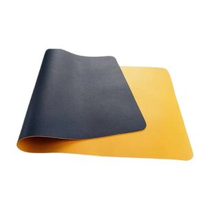 Alfombrilla Mousepad Cuero Doble Cara 80 X 40 Cm Impermeable