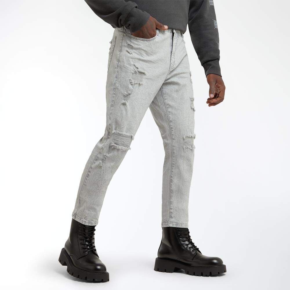Jeans Tiro Medio Skinny Hombre Rolly Go image number 2.0