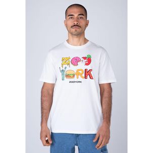 Polera Manga Corta Cuello Redondo Hombre Zoo York