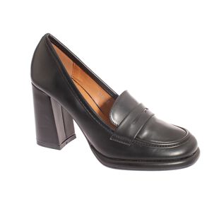 Mocasín Tacón Negro Vía Franca Art. 5w116black