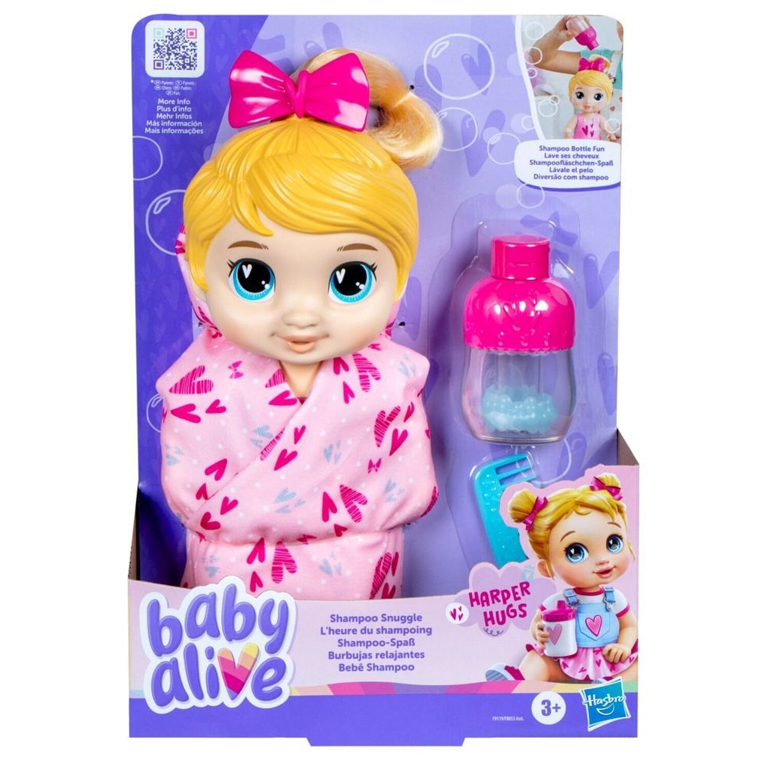 Mu&ntilde;eca Baby Alive Harper Hugs image number 2.0