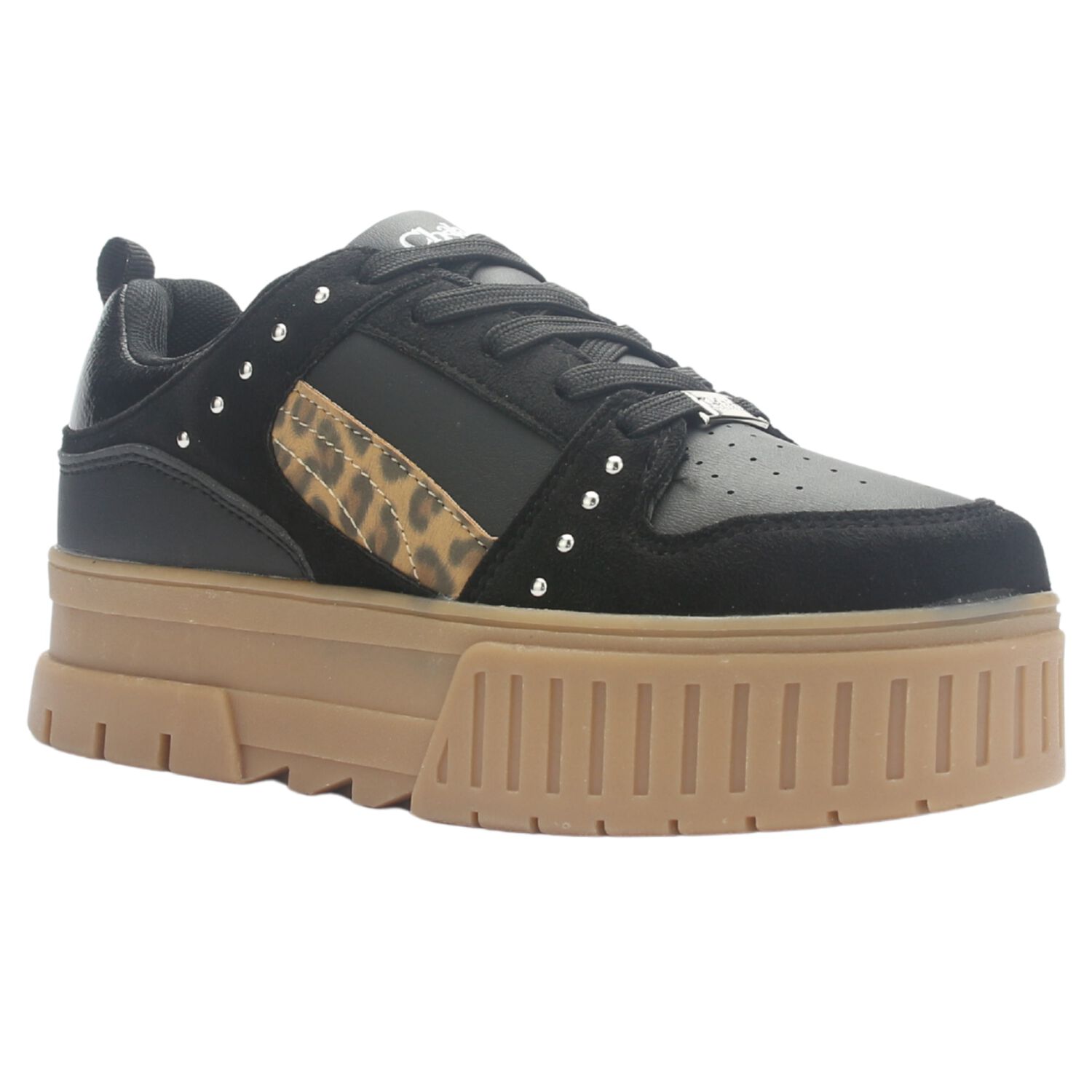 Zapatilla Mujer Chalada Troya-5 Negro Urbano image number 2.0