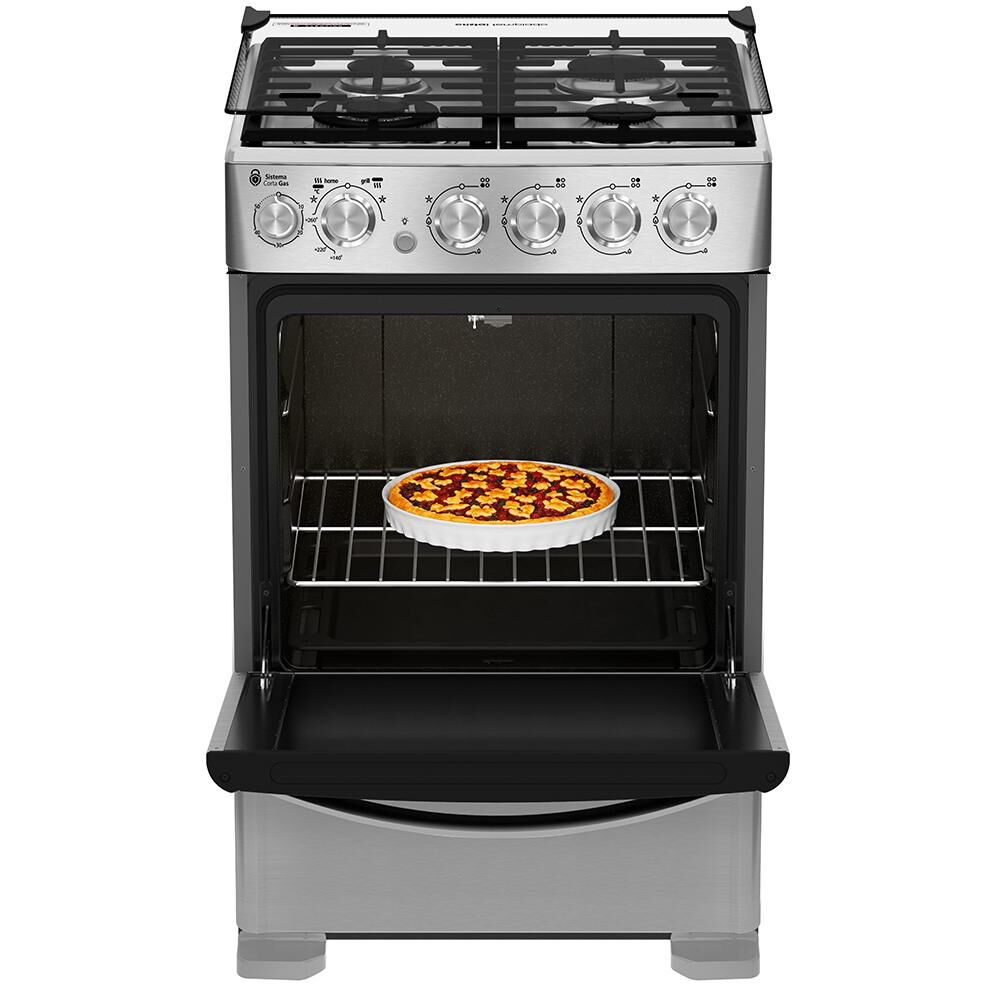 Cocina A Gas Mabe CMC5560FX0 / 4 Quemadores image number 12.0
