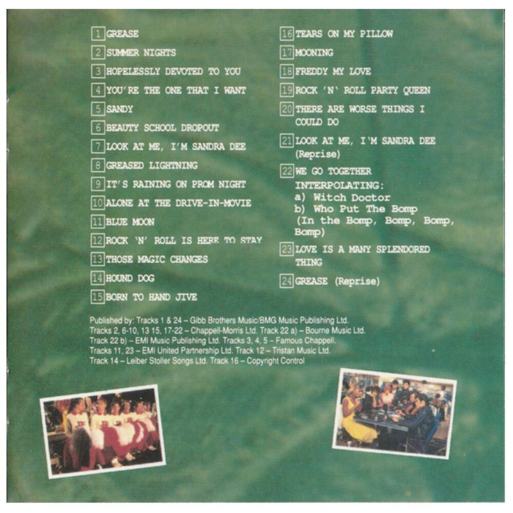 Grease - Soundtrack | Cd image number 1.0