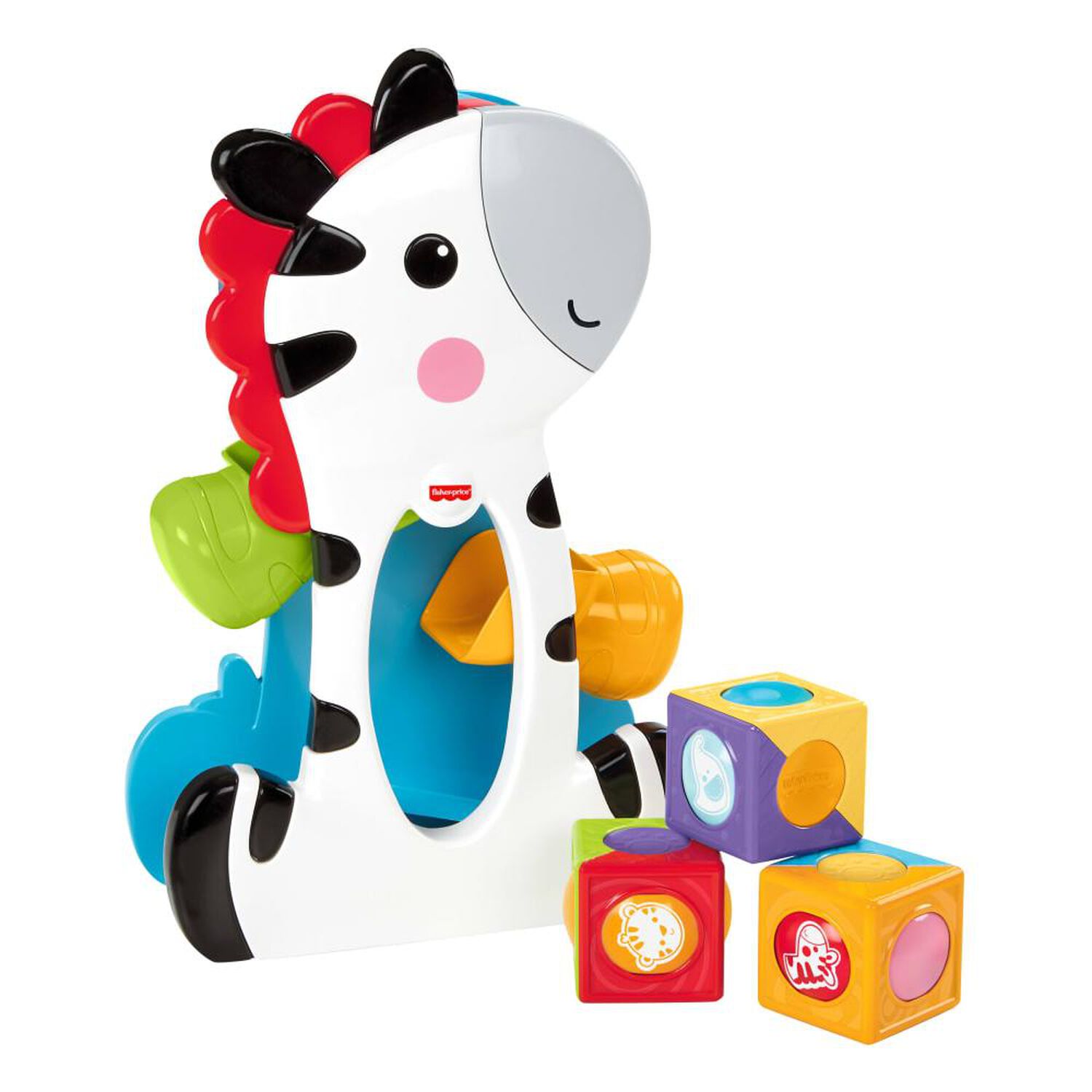 Juego De Encaje Y Actividades Fisher-price Cebra image number 5.0