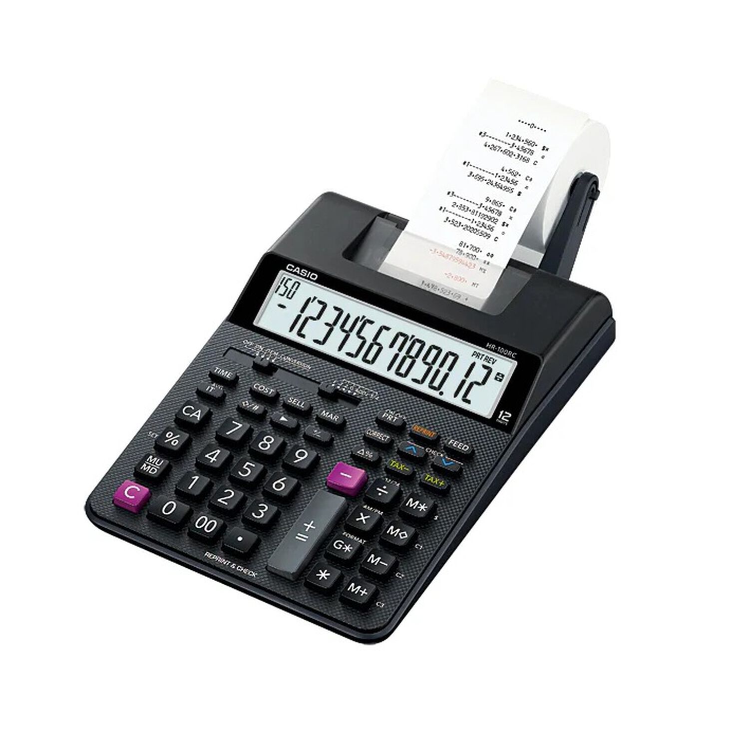 Calculadora Con Impresora Casio Hr-100rc image number 0.0