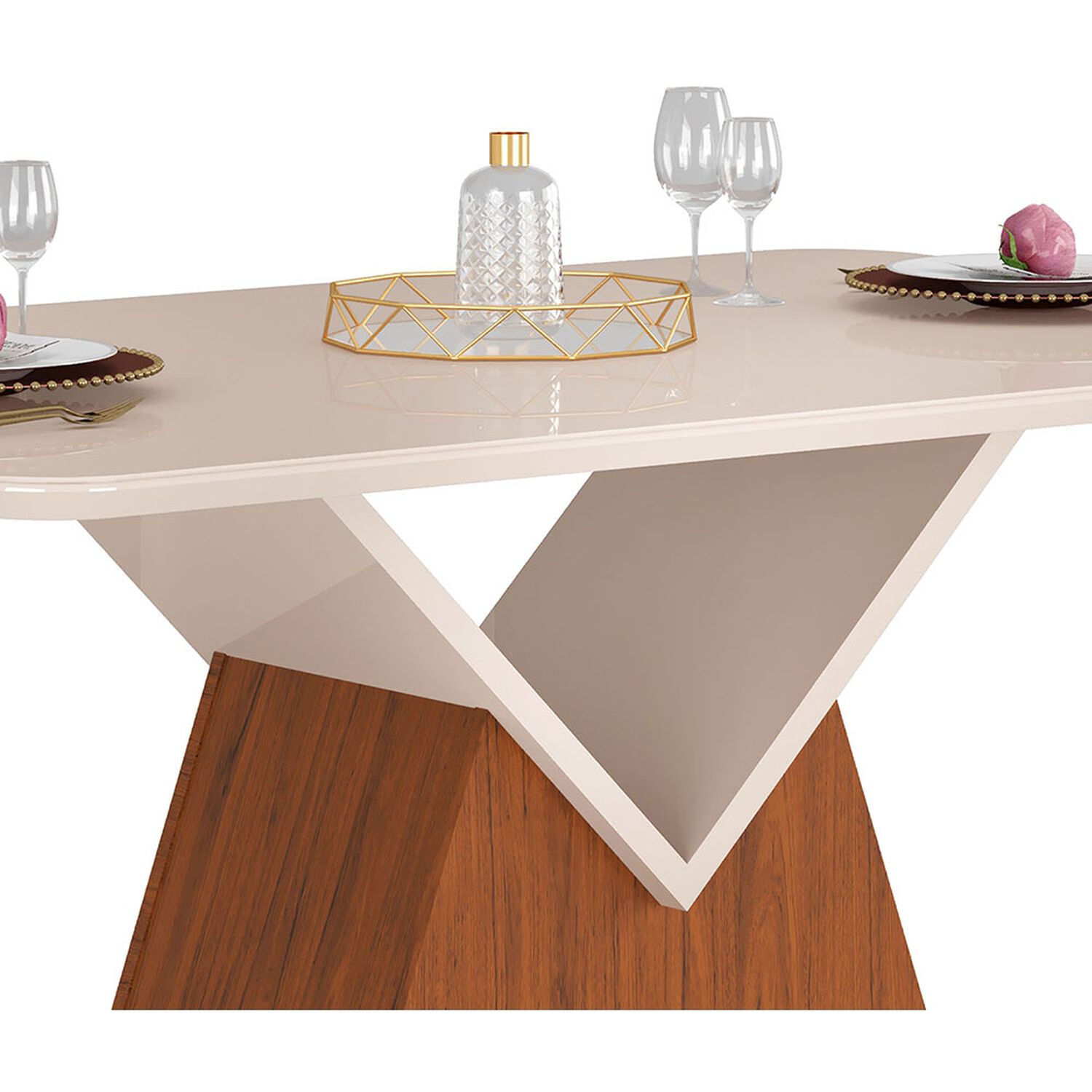 Juego De Comedor Vekkahome Argo / 6 Sillas image number 5.0