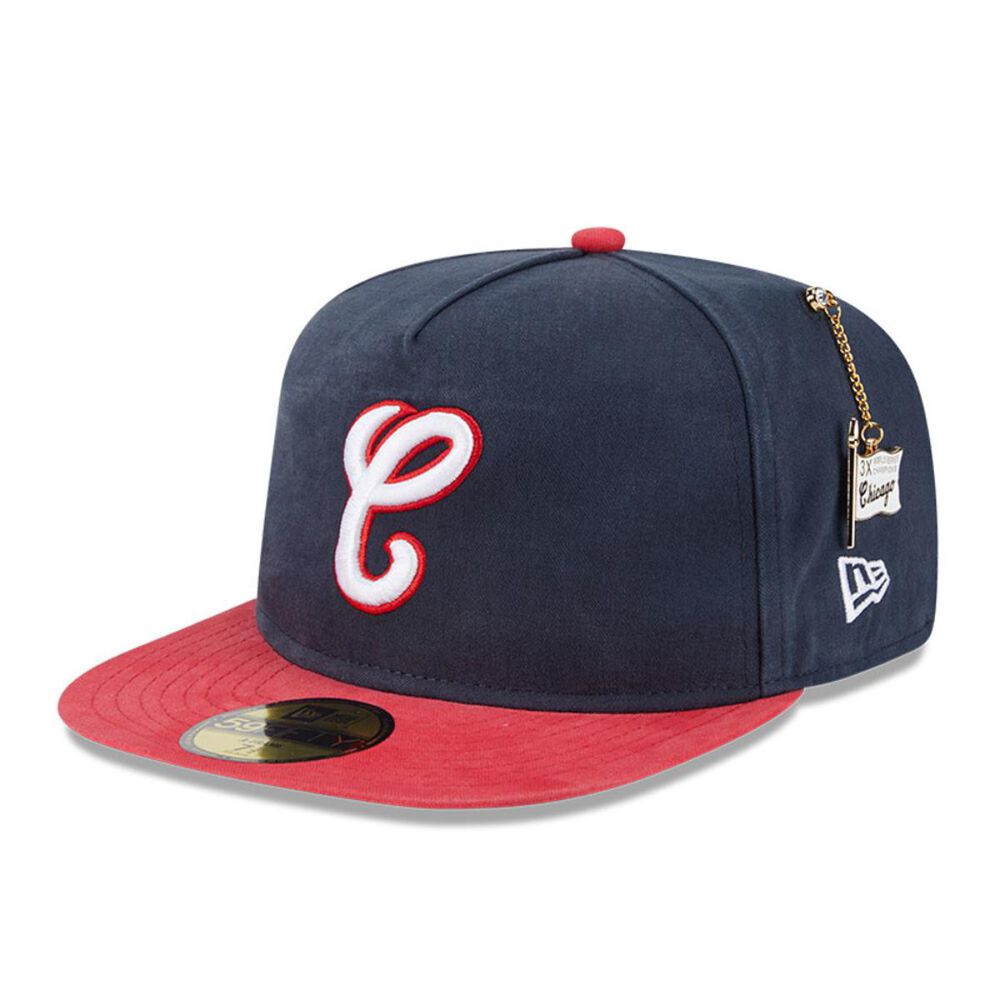 Gorra 59fifty Chicago White Sox Championship Side Flag Negro image number 0.0