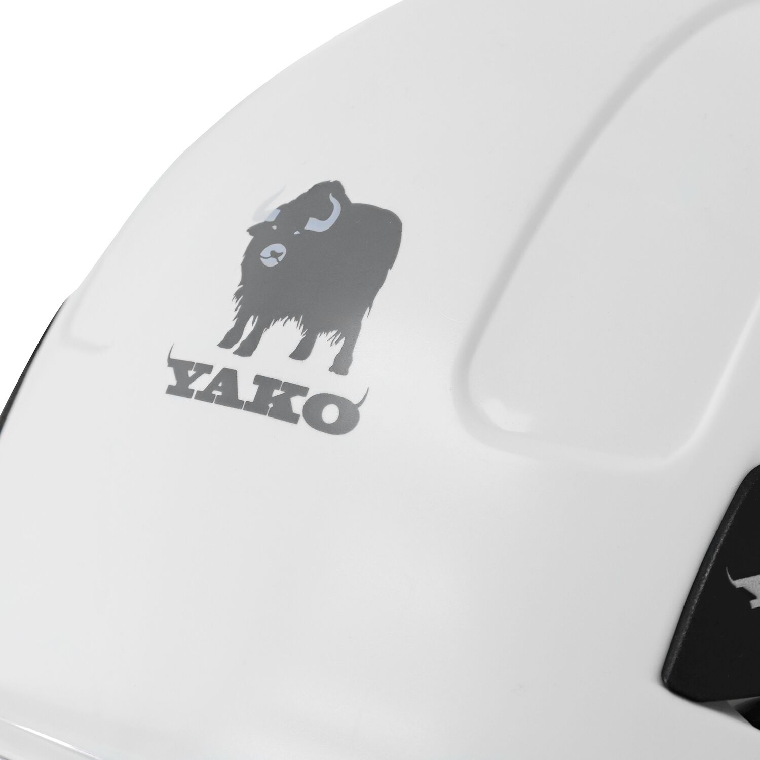 Casco Yako Steelpro Blanco Con Visera Isp image number 7.0