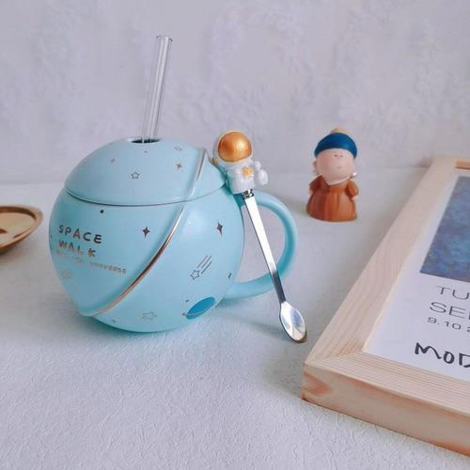 Taz&oacute;n Astronauta Space Walk Galaxy Kawaii image number 6.0