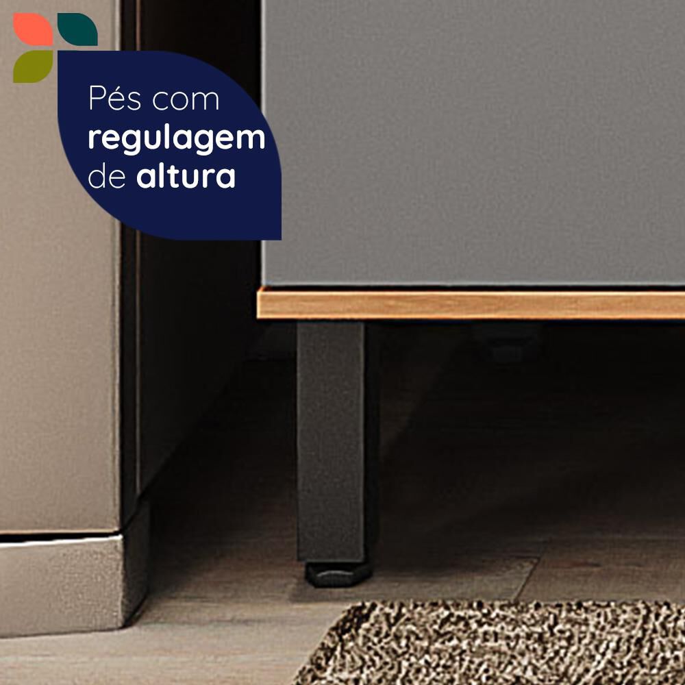 Mueble De Cocina Roca Base De Cocina Casta&ntilde;a Modular / 2 Puertas / 3 Cajones image number 1.0