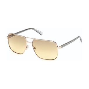 Lentes De Sol Dorado Degrad&eacute; Guess