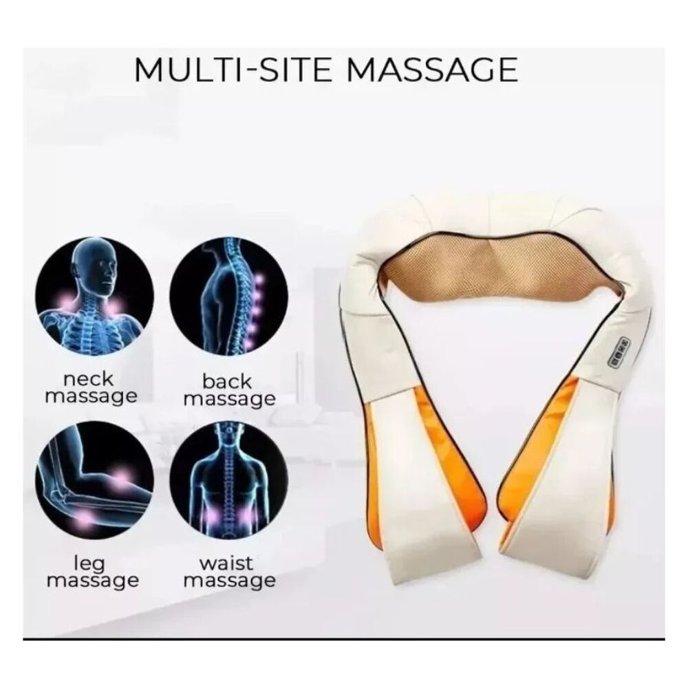 Masajeador Eléctrico Lumbar Cuello Cervical Multi Masaje image number 7.0