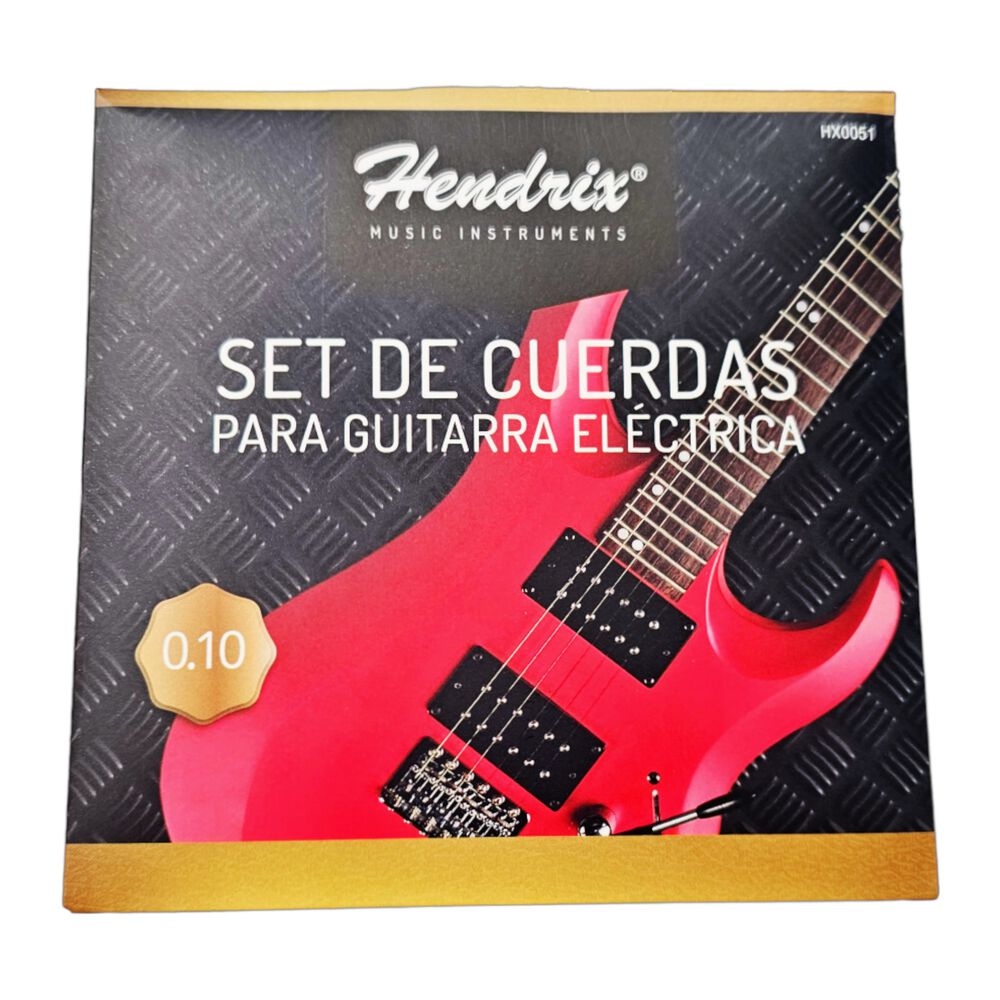 Set De Cuerdas Para Guitarra Eléctrica Calibre 0.10 Hendrix image number 1.0