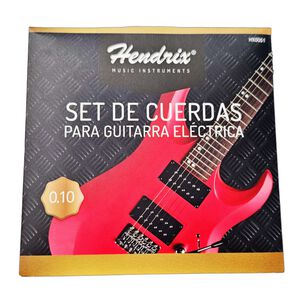 Set De Cuerdas Para Guitarra Eléctrica Calibre 0.10 Hendrix