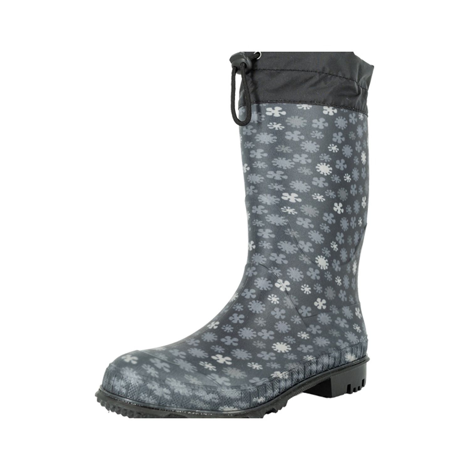 Bota De Agua Con Polar Biela Copos Negro Alquimia image number 3.0